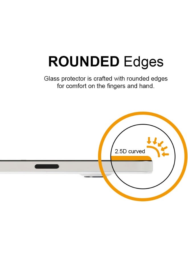 DUSALA Screen Protector For Nothing Phone 2A  9H Hardness Tempered Glass Film, Bubble Free Easy Installation, Full Coverage, Anti Scratch And Touch Sensitive - Image 3