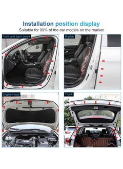 RATSAW Car Weather Stripping Universal Self Adhesive Automotive Weather Stripping Adhesive Rubber Seal Cover Waterproof Soundproof Weatherstrip for Car Door Tailgate Windows  - Image 3