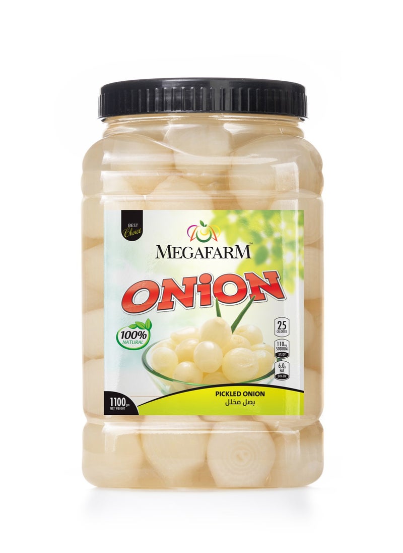 Megafarm Pickled Onions 1100gm  - Image 1