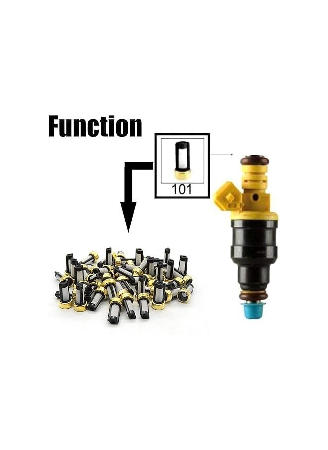 Spaceshoop Car Accessories 12 Pieces for Fuel Injector Micro Filter  - Image 2