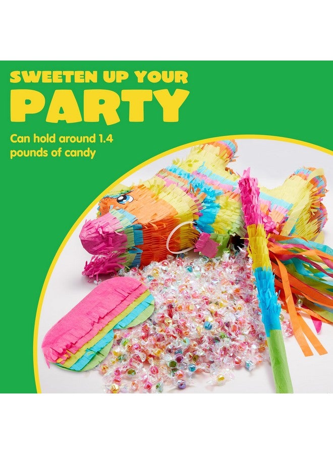 JOYIN Cinco De Mayo Donkey Pinata for Kids Birthday Party, (13 x 20 x 5 in.) for Fun Fiesta Taco Party Supplies, Luau Event Photo Props, Mexican Theme Decoration, Carnivals Festivals, Taco Tuesday Event - Image 5