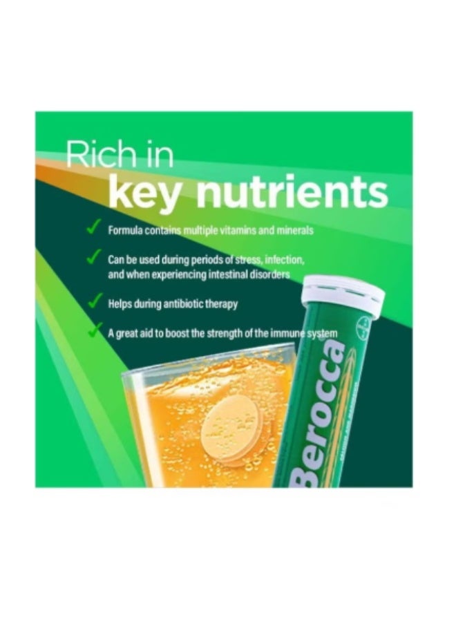 BAYER Berocca Calcium & Magnesium Effervescent Tablets 10’s (Pack of 3) – Complete Bone, Muscle & Nerve Health Support with Refreshing Fizzy Formula - Image 5