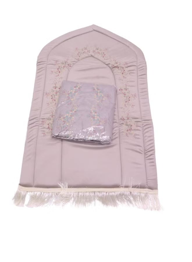 Smart 2030 Comfortable Foam Padded Prayer Rug with Jalal, Islamic Design Embossed Prayer Rug and Prayer Sheet/Prayer Mat 70X110cm, Jalal Size 200X250cm - Image 3