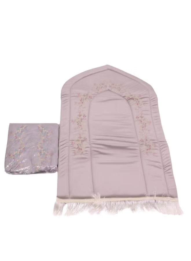 Smart 2030 Comfortable Foam Padded Prayer Rug with Jalal, Islamic Design Embossed Prayer Rug and Prayer Sheet/Prayer Mat 70X110cm, Jalal Size 200X250cm - Image 4