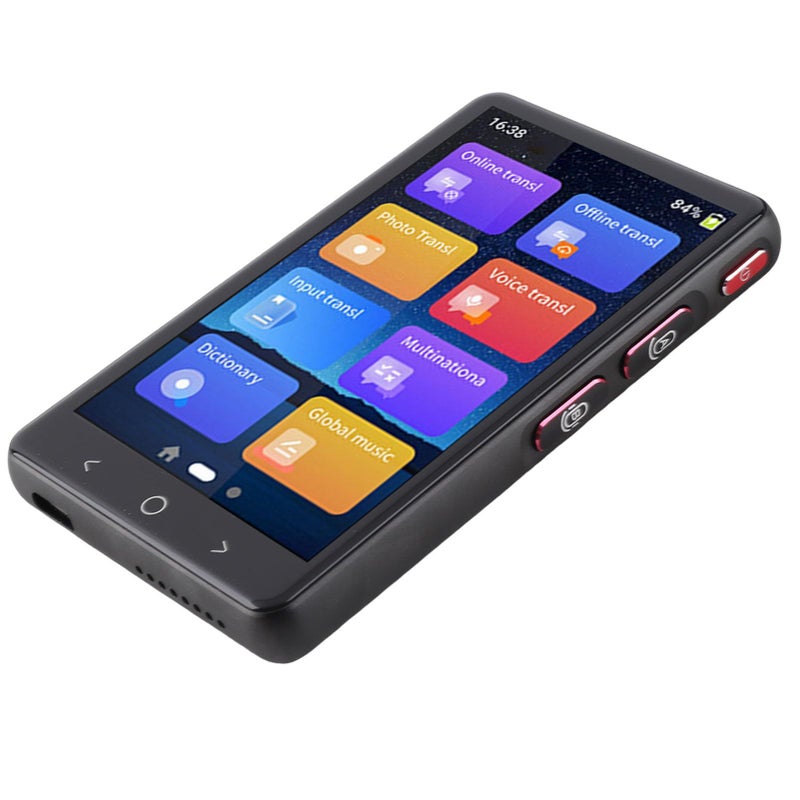 Portable Language Translator Device 4 Inch HD Screen Voice Photo Translator 135 Languages Support for Travel - Image 2