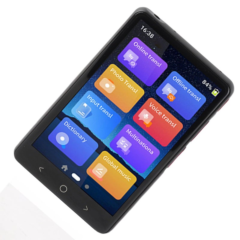 Portable Language Translator Device 4 Inch HD Screen Voice Photo Translator 135 Languages Support for Travel - Image 4