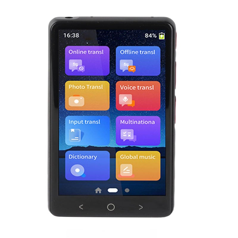 Portable Language Translator Device 4 Inch HD Screen Voice Photo Translator 135 Languages Support for Travel - Image 3