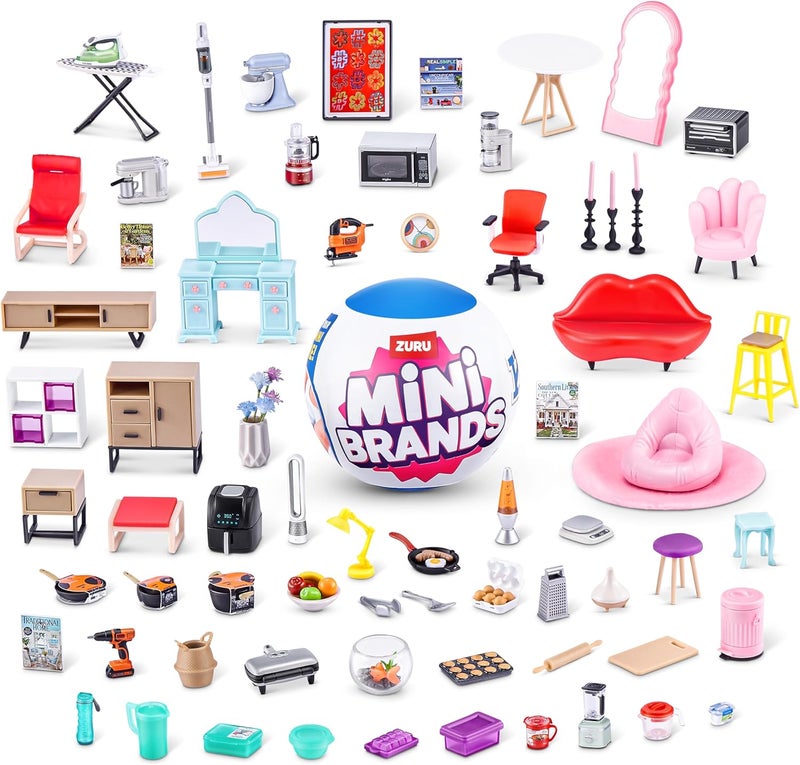 ZURU Mini Brands Home Series 1 Capsule - Collectible Miniature Home Items - Image 3