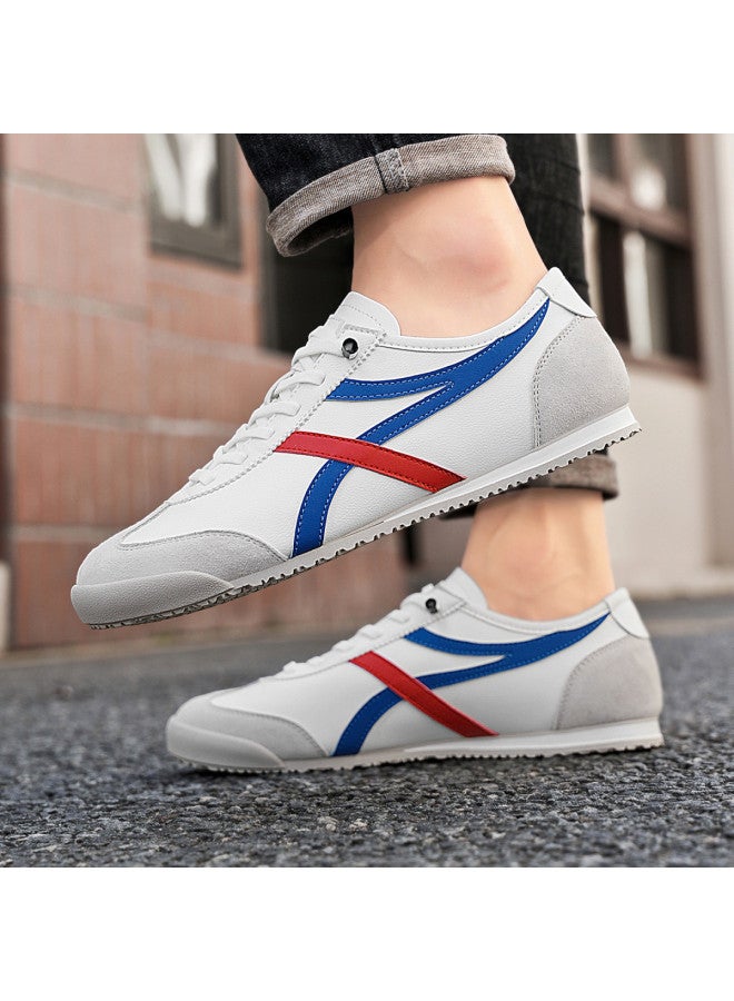 CARTELO Trendy Item】men's Retro Casual Shoes, Comfortable Low-top Sneakers, German Army Trainers, Men's White Shoes - Image 5
