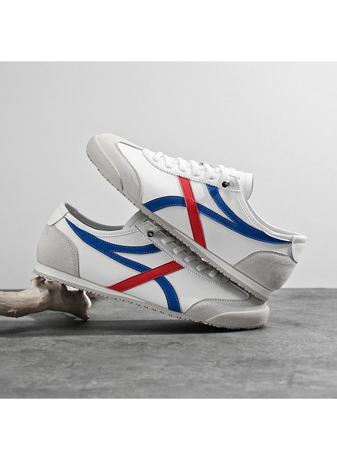 CARTELO Trendy Item】men's Retro Casual Shoes, Comfortable Low-top Sneakers, German Army Trainers, Men's White Shoes - Image 3