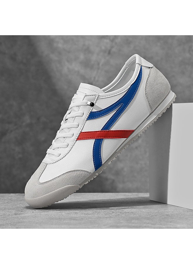 CARTELO Trendy Item】men's Retro Casual Shoes, Comfortable Low-top Sneakers, German Army Trainers, Men's White Shoes - Image 2