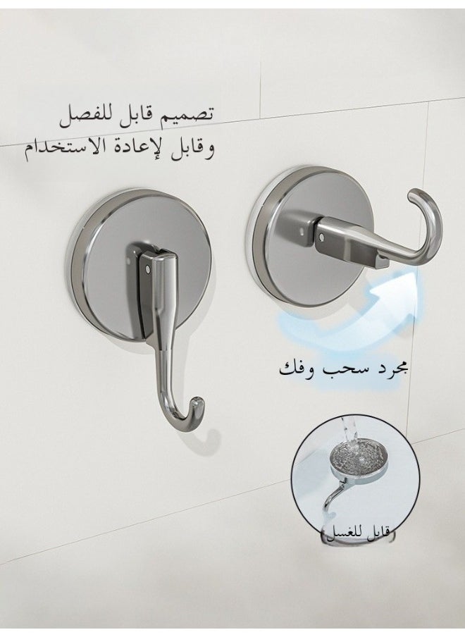 سينران SenRan قوية فراغ امتصاص كوب خطايات، قابلة لإعادة الاستخدام للماء دش خطايات، 3pcs فراغ امتصاص خطايات - حلاقة حامل - تاج خطايات - متعددة الاستخدام لمكتب المطبخ الحمام  - Image 3