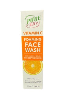 Vitamin C Foaming Face Wash with Built In Brush For Deep Cleansing 175 Ml
