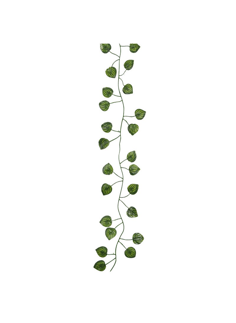 Generic Artificial Vine Leaves Greenery Garland Decor 72-leaf watermelon leaf (2.2M) 