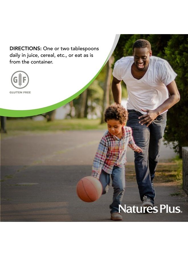 Nature's Plus NaturesPlus Lecithin Granules - 95% Soy Phosphatides, 12 oz - Lecithin Powder Supplement, Pleasant-Tasting, Oil-Free - Vegetarian, Gluten-Free - 45 Servings - Image 5