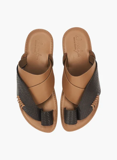 Al Waha Men's Arabic Sandals with Toe Loop - Ramadan Collection