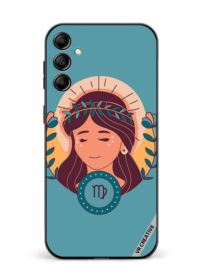 VR CREATIVE Protective Case Cover For Samsung Galaxy A34 Virgin Zodiac Signs Design Multicolour - Image 1