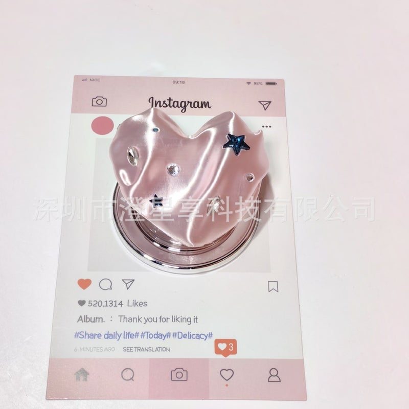 3D Silk Diamond Love MagSafe Magnetic Phone Stand - Image 5