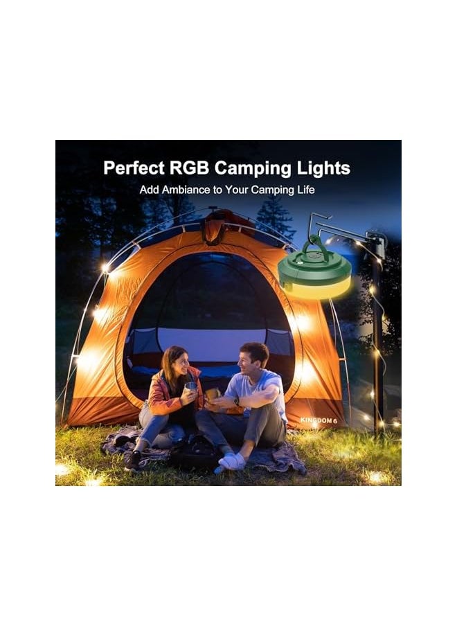 The Bros Camping String Lights - 6 Modes, USB Rechargeable, Waterproof & Portable, Perfect for Camping, Christmas, and Outdoor Use (32.8ft)  - Image 5