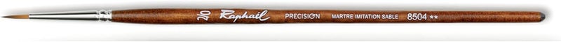 Precision Imitation Sable Brush, Round, 2/0