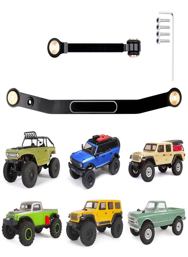 هوبي بارك وصلات توجيه Hobbypark SCX24 مجموعة وصلات توجيه من الألومنيوم لربط قضيب التوجيه وصلة عالية الشد لترقيات SCX24 المحورية - Image 1