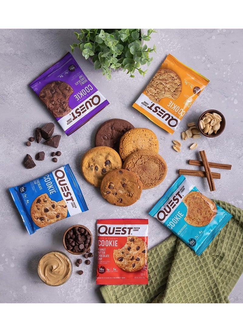 Quest Protein Cookie Double Chocolate Chip 59g - Image 4