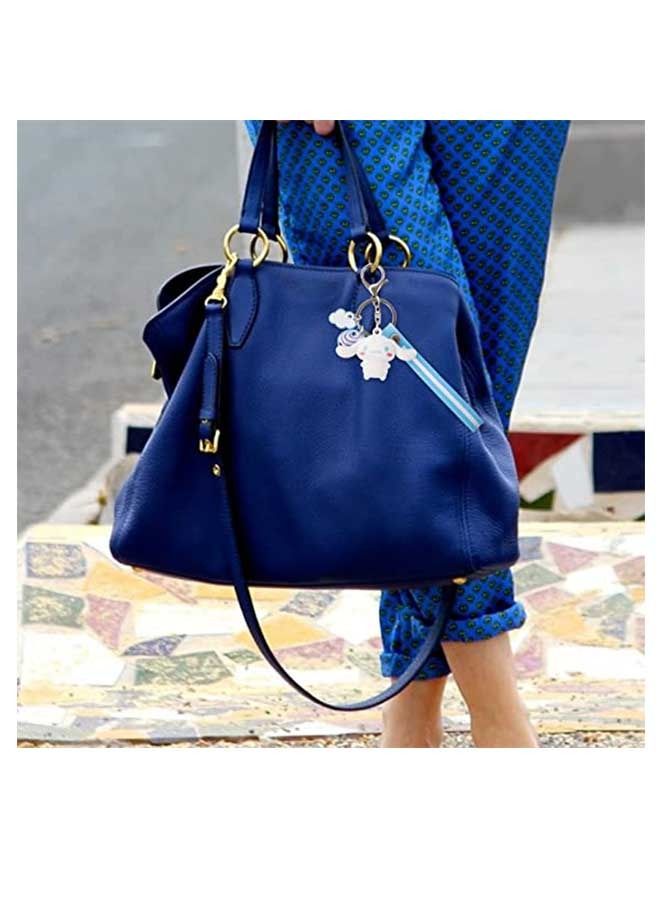 Melody Sanrio Creative Car Key Chain, Cartoon Doll Pendant, Lovers Schoolbag Pendant, Bag Chain (Blue) - Image 5