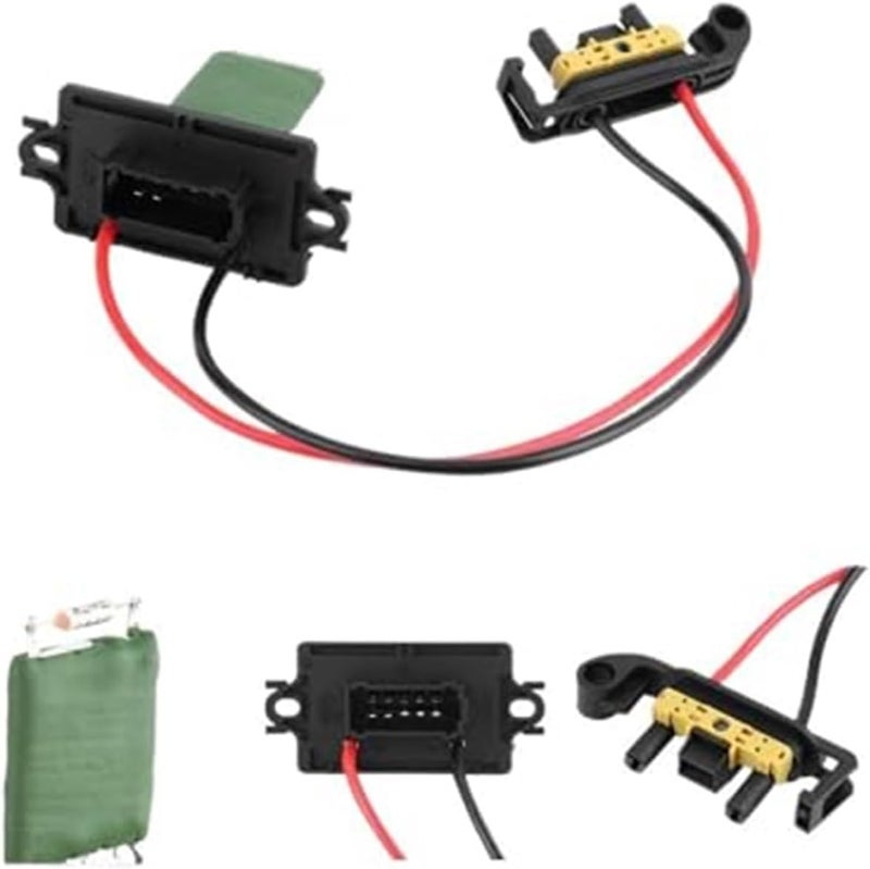 QASULER Car Heater Blower Motor Resistor for Renault Megane MK II - Image 4