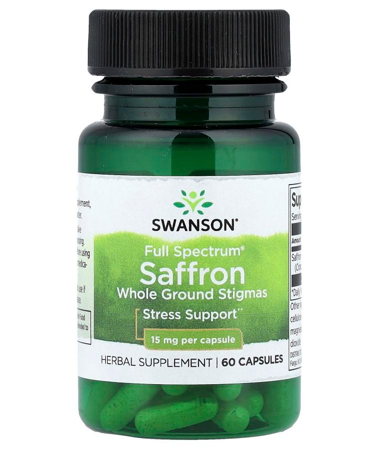 SWANSON Full Spectrum® Saffron 15 mg 60 Capsules