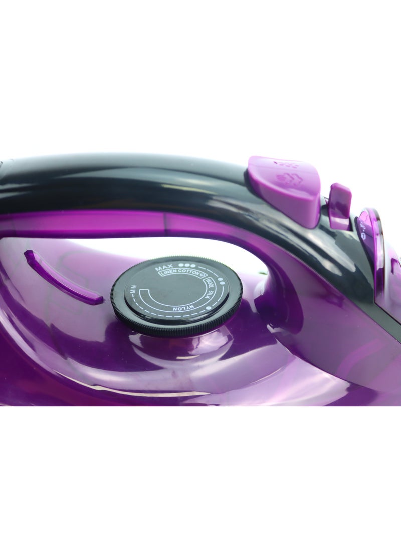 Silver Love CY-828 Dry & Steam Iron – Advanced Steam Burst Technology with 180ml Water Tank for Professional Fabric Care and Quick Ironing Results - Image 5