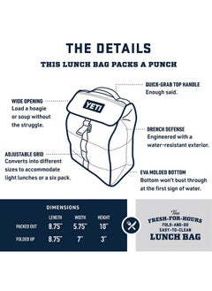 YETI YETI Daytrip Packable Lunch Bag, Key Lime  - Image 2