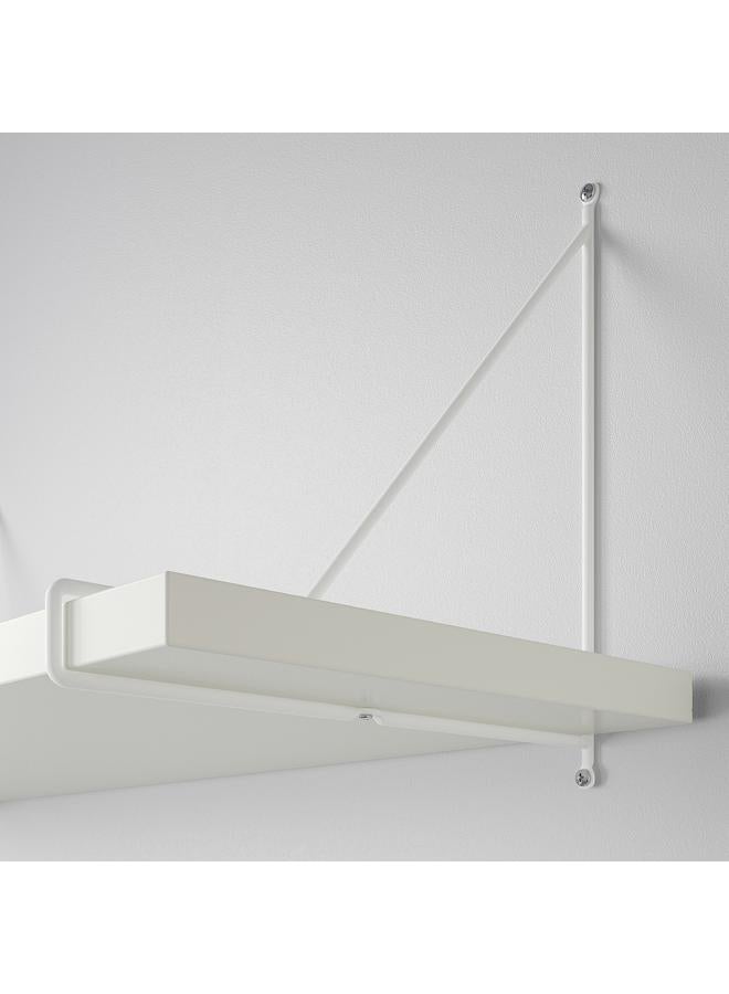 Zaboon Wall shelf combination, white/white, 120x30 cm  - Image 5