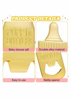 Y&D 6 Pieces Bottle Opener Baby Shower Favor for Guest, Party Decoration Supplies  - Image 5