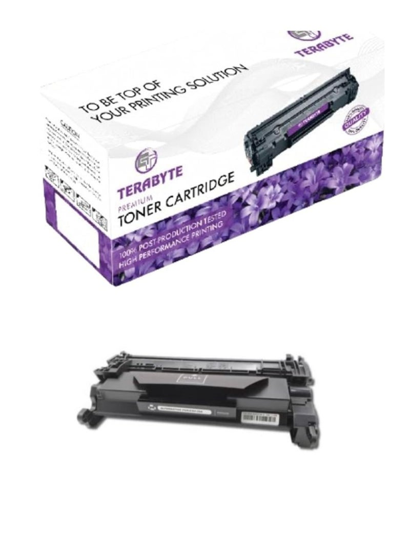 Terabyte 26A CF226A Toner Cartridge Compatible with HP Laserjet Pro M402n HP Laserjet Pro MFP M426fdw (Black) - Image 1