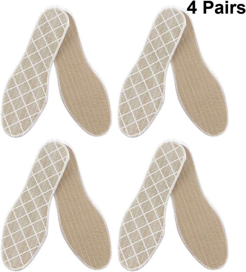 cheekyglo 4 Pairs of Breathable Shoe Cushions Sports Insoles Sports Shoe Inserts for Running Hiking Size 36 - Image 4