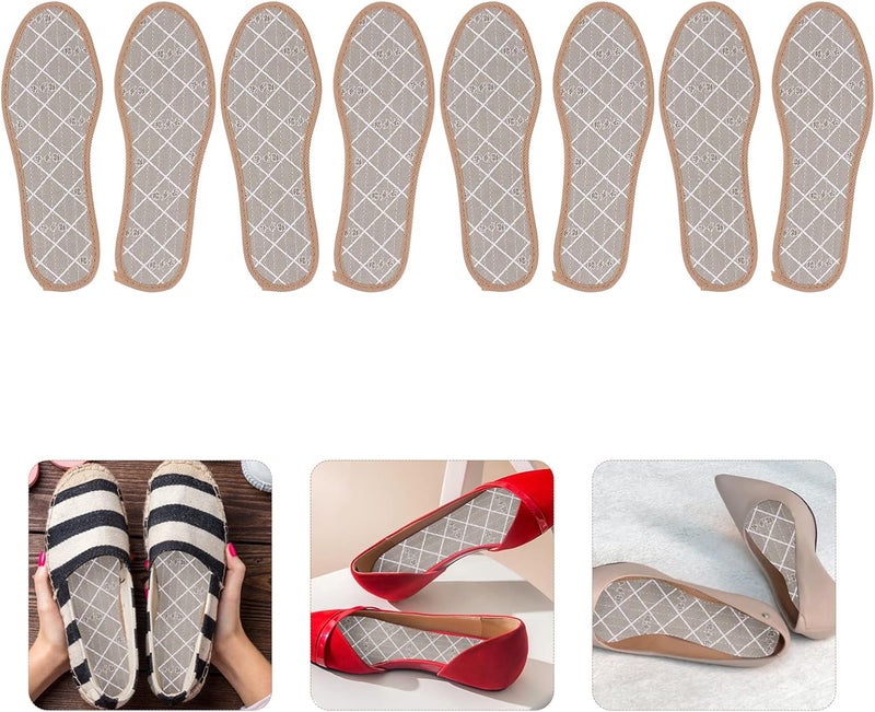cheekyglo 4 Pairs of Breathable Shoe Cushions Sports Insoles Sports Shoe Inserts for Running Hiking Size 36 - Image 5
