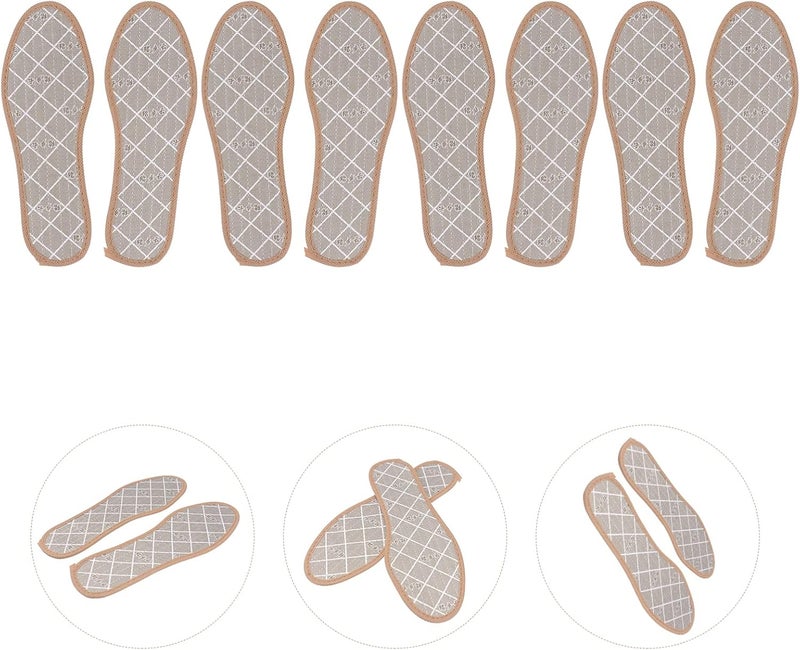 cheekyglo 4 Pairs of Breathable Shoe Cushions Sports Insoles Sports Shoe Inserts for Running Hiking Size 36 - Image 2