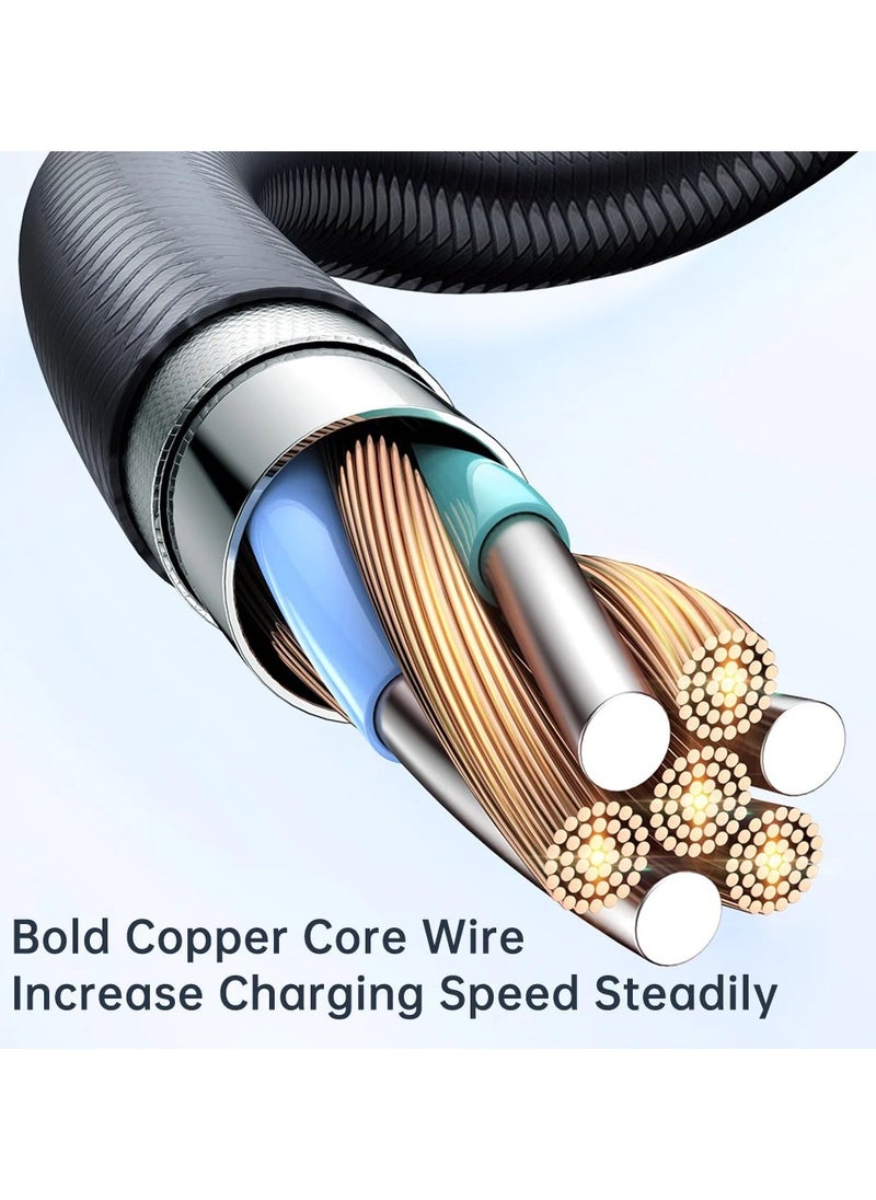 Mcdodo - Cable Auto Power Off Type-C to Lightning Transparent Data 1.8m - Image 1