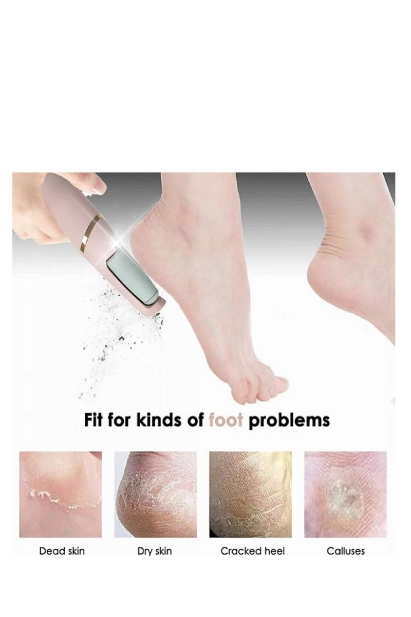 Electric Foot File Dead Skin Remover and Foot Care Tools for Smoother Heels - Image 2