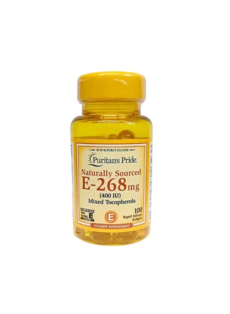 بوريتانز برايد 100 كبسولة جيلاتينيه فيتامين ه - Image 2