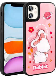 Coolacs Case Compatible with Apple iPhone 11 Shining Embossed Iconic Figured Silicone Cover  - Image 1