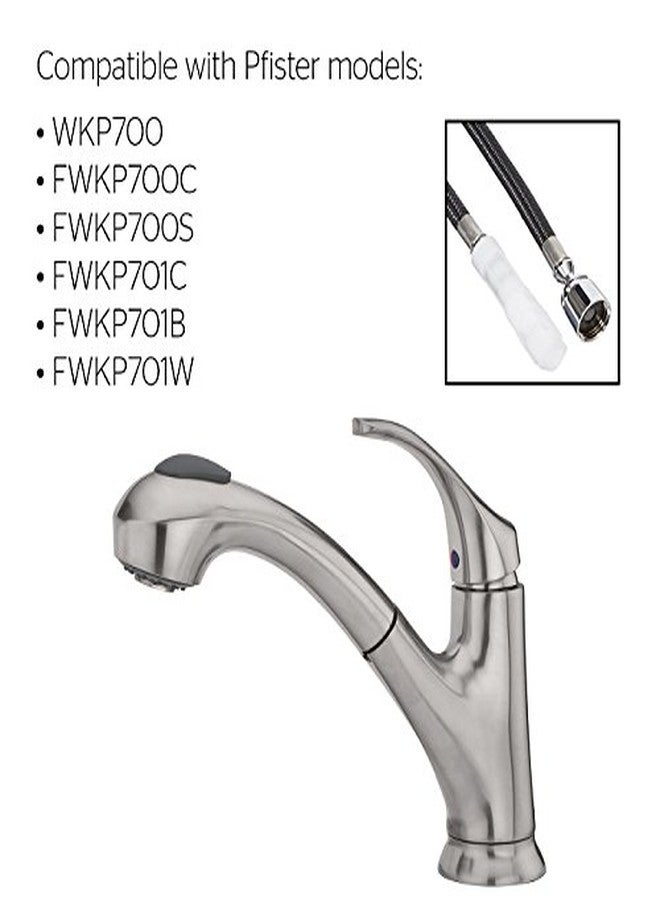 فيستر خرطوم سحب كلاسيكي من Pfister 9510970، أبيض - Image 4