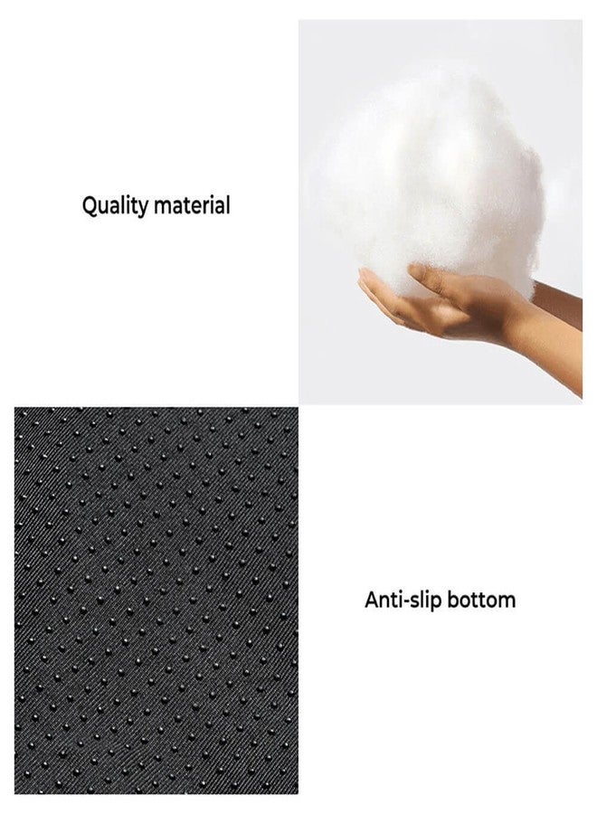 FUNNY FUZZY FUNNYFUZZY Calming Dog Bed Mat, Fluffy Fuzzy Couch Cover for Sofa, Furniture Protector with Removable Washable Cover for Small Dogs and Cats (Coffee,33.45 × 28.35 × 5.51 in) - Image 3