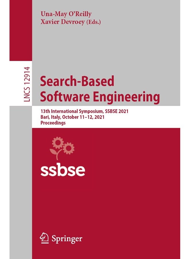 Search-Based Software Engineering: 13th International Symposium, SSBSE 2021, Bari, Italy, October 11-12, 2021, Proceedings