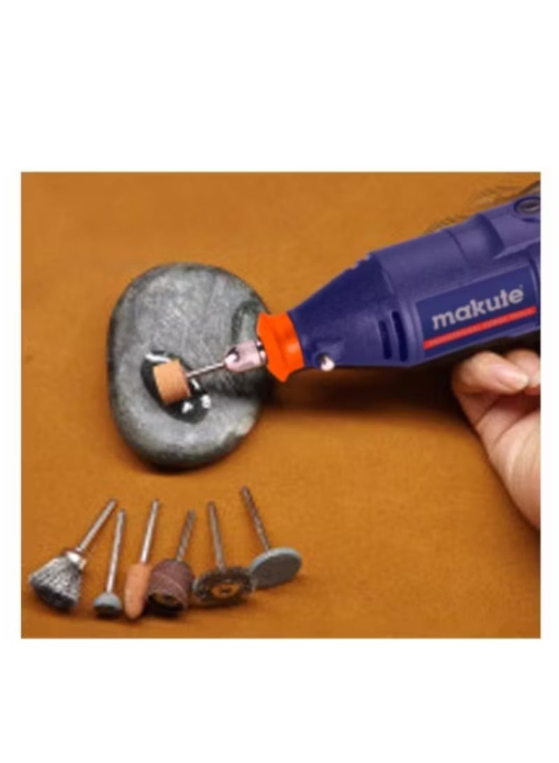 makute Electric Die Grinder Milling Cutter, 600W, 0-20000 RPM, 6mm Disc Diameter, Forward/Reverse Operation, Adjustable Handle, Metal Construction, Soft Grip for Comfort, DG004  - Image 5