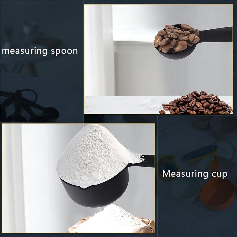 ToolHouse 10 Piece Measuring Cups Set, Stackable and Nesting Measuring Cups, Easy-to-Read Measurement Markings, for Dry and Liquid Ingredients for Kitchen - Image 4