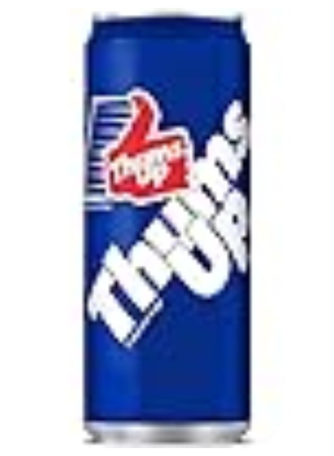 Thumbs Up Thums Up Regular Carbonated Soft Drink – 330ml Can (24 Units) - Image 1