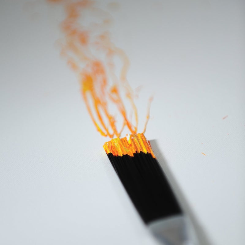 Liquitex Large Scale Splatter Brush, Flat, 1" - Image 2