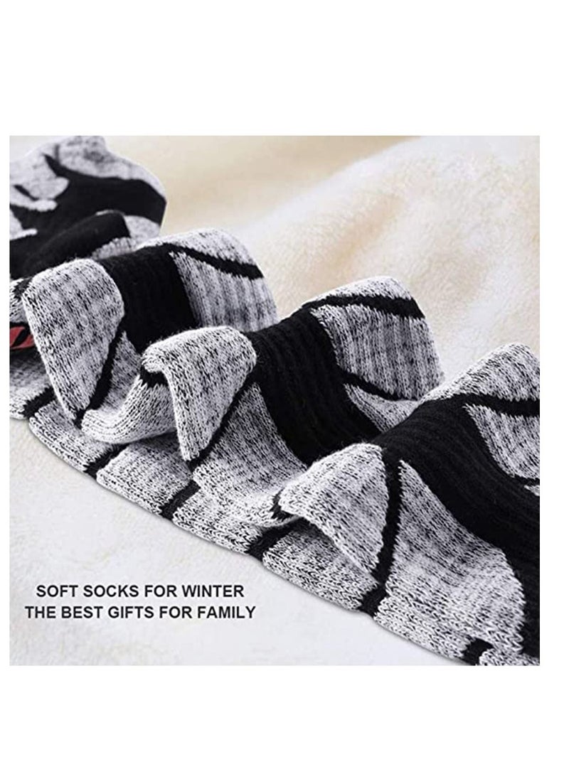 SYOSI - Knee High Compression Socks, Sports Comfortable Socks, Fit Athletic Ski Socks, Snowboarding Socks, Skiing Calf Socks, Winter Long Socks for Women Men Sport Running Travel (2Pairs) - Image 1