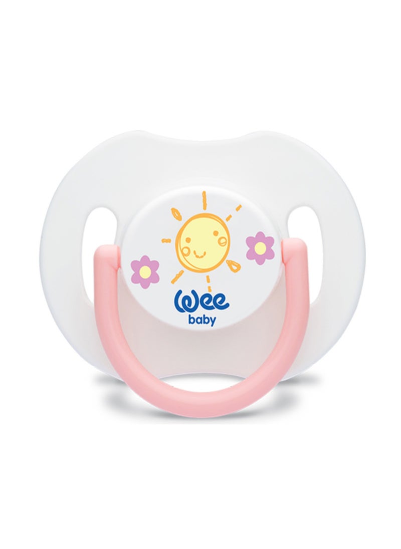 Wee baby Wee Baby Orthodontic Soother No.2 pink 